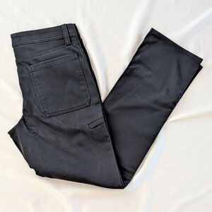 New Weatherproof Vintage Men's Fleece Lined Utility Pants Black 36x30 NWT